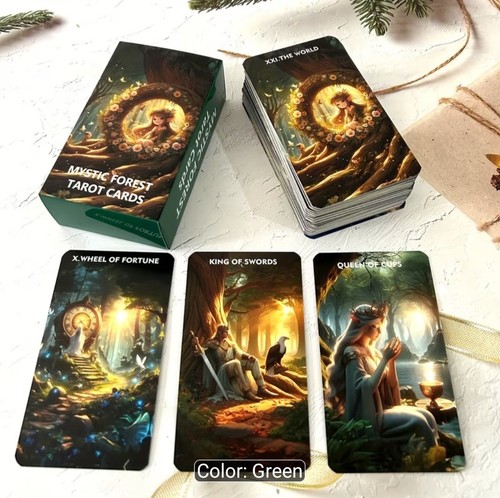 Mystic forest tarot cards - tarot, deck