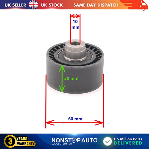 Fan belt tensioner pulley - fan, v