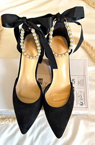 Women black faux suede - women’s,