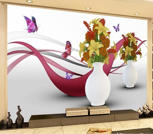 Yellow lily flower r26547 - 3d,