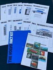 Volvo 144 Fact Kit Brochure