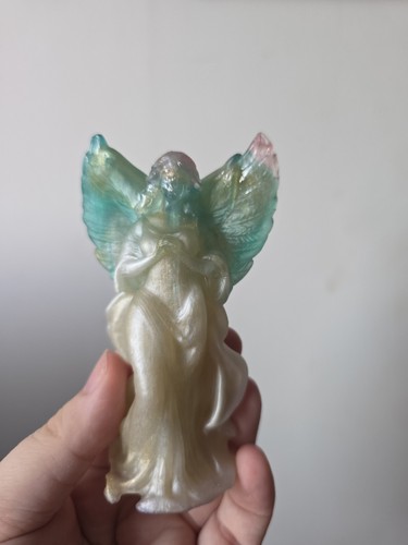 Handmade guardian angel resin - guardian,