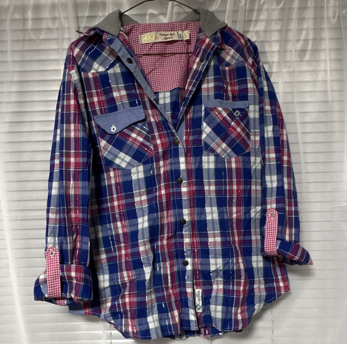 Lee cooper checked hooded - lee,