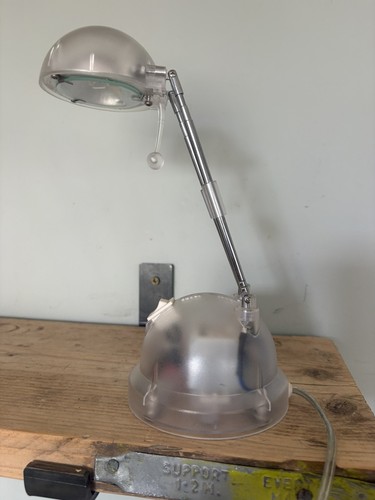 Vintage clear telescopic desk - telescopic,