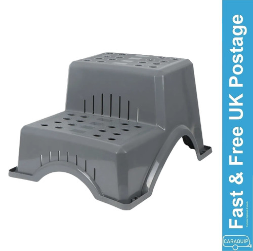 Plastic double step stool anti - plastic,
