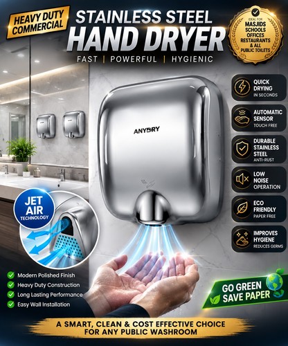 Commercial hand dryer heavy - commercial,