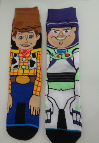 Novelty character woody socks - woody,