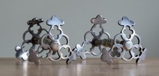 Antique Pair of pretty Silver