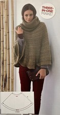 Knitting Pattern Ladies Poncho