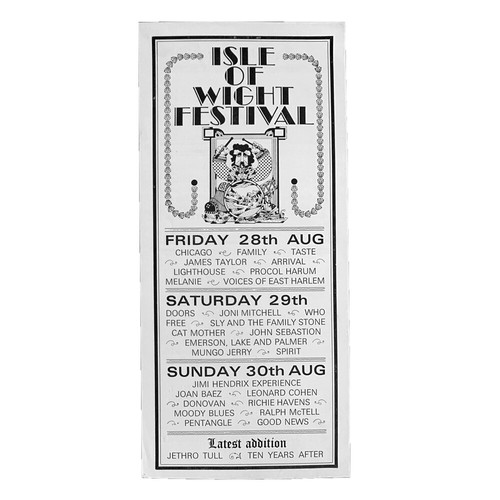 Isle wight festival rare - isle, of