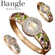 Bangle bracelet watch