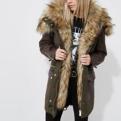 River island khaki - river, green