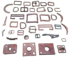 Various Mixed Metal Detecting Finds Buckles & Parts Job Lot Bundle