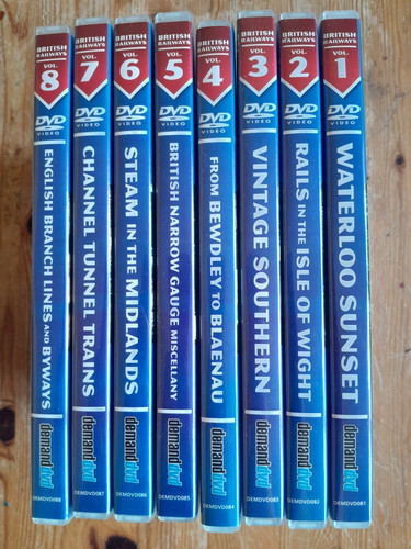 British railways dvd set vols - british,