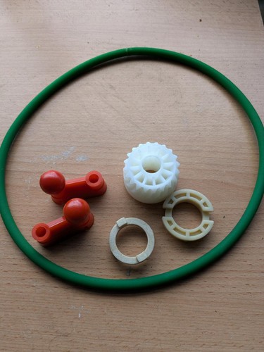 Dough roller parts