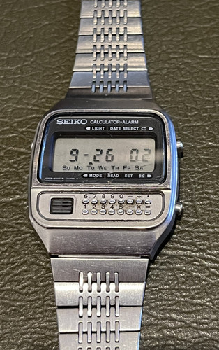 Vintage seiko calculator - seiko, alarm