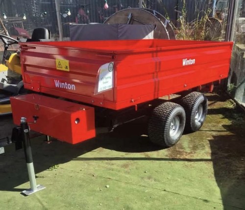 Winton ton tipping - 2, trailer
