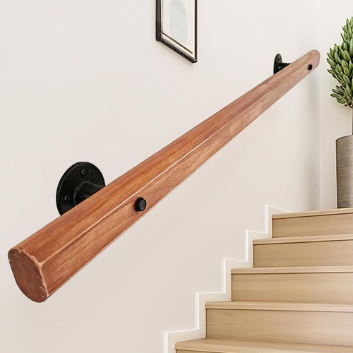 100cm wooden handrail stair - 100cm,