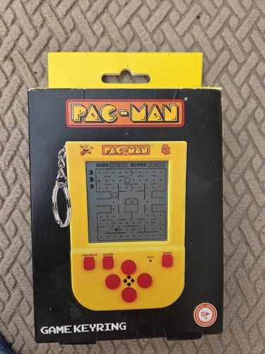 Pac man keyring arcade game - man,