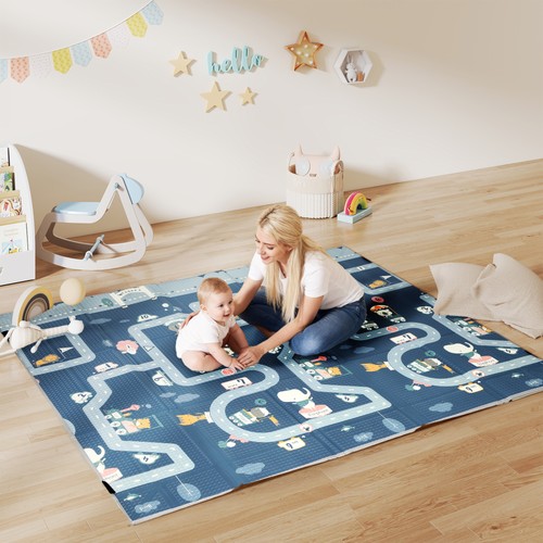 Foldable baby play mat - play,