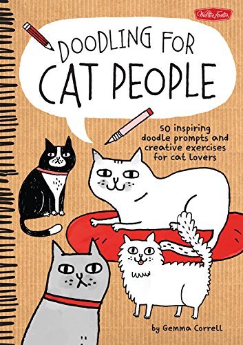 Doodling for cat people - doodling, 50