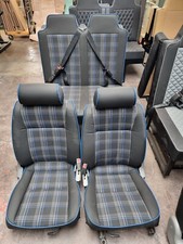 Mazda Bongo/Ford Freda Front Seats & Back Rock & Roller Bed Seats Blue Tartan!!