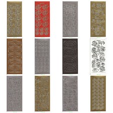 Peel Offs - Flowers - Colourful stickers for card-making  BOGOF