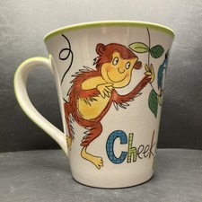 Whittard of Chelsea Cheeky Monkey Handpainted Porcelain Mug 