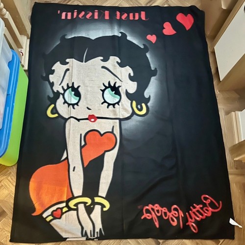 Betty boop blanket - boop,