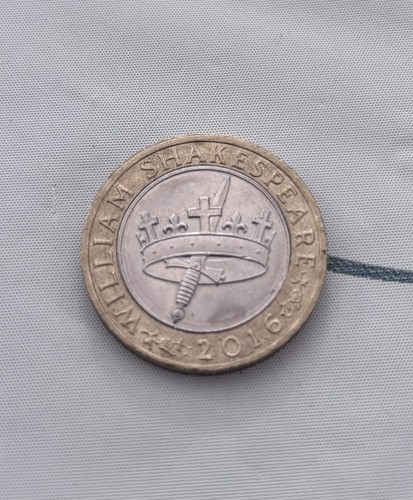 2016 william shakespeare 2 - shakespeare, £2