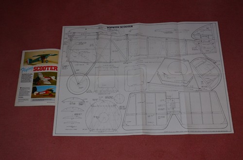 Sopwith scooter balsa - sopwith, 51"