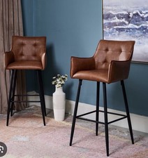 Marcus Bar Stool with Arms -