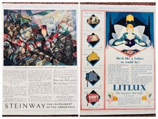 1929 STEINWAY PIANOS LITLUX