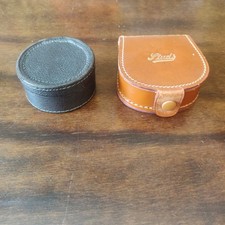 Vintage pair of leather cuff