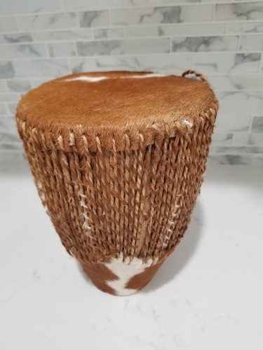Handmade african tribal drum - handmade,