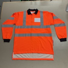 Hi-viz orange soft jacket size large
