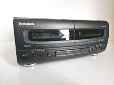 Technics Stereo Double Deck RS-CH505 Cassette Player - Tested