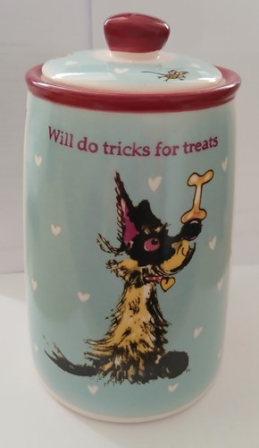 Ceramic dog biscuit - dog, –