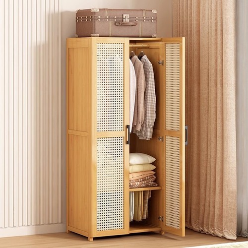 Bamboo double door - door, wardrobe