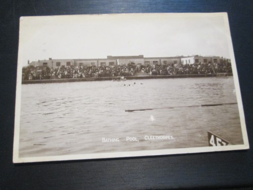 Postcard cleethorpes bathing - postcard, cleethorpes,