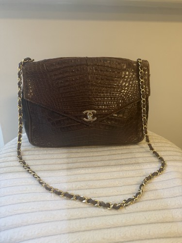 Chanel croc leather - chanel,