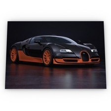 Bugatti Veyron SS Poster Satin High Quality Archival Stunning A1 A2 A3