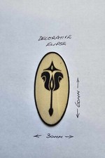 Marquetry veneer Inlay