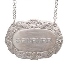 Engraved, Shell Pattern Pewter