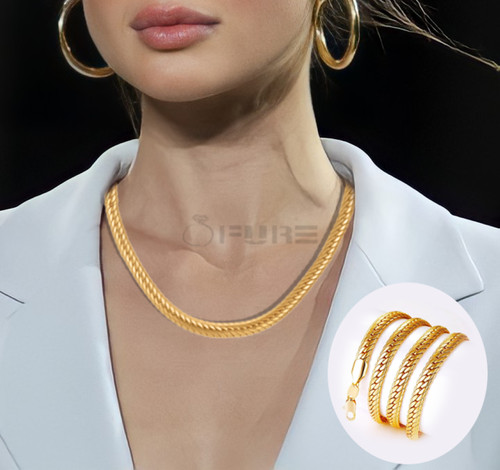 Fashionable big 6mm cuban curb - fashionable,