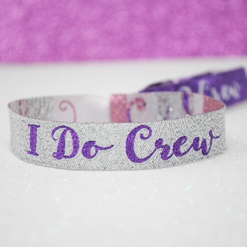 Crew hen party wristbands - party,