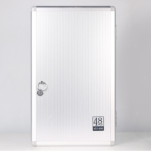 Wall mounted key cabinet - mounted,