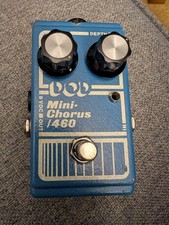 USA Vintage DOD 1980's Mini Chorus 460 Guitar Analogue Effects Pedal