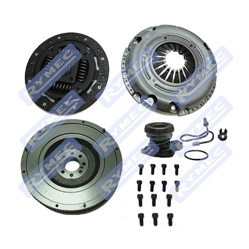 Dual solid flywheel - solid, clutch