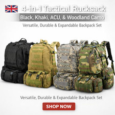 Tactical backpack 55l military - 55l,